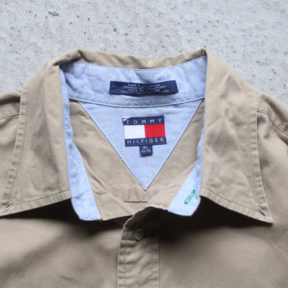 Vintage 90s Tommy Hilfiger Button Up Shirt - XL