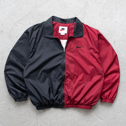 Nike Big Swoosh Split Colour Windbreaker Jacket – 90s (XL)
