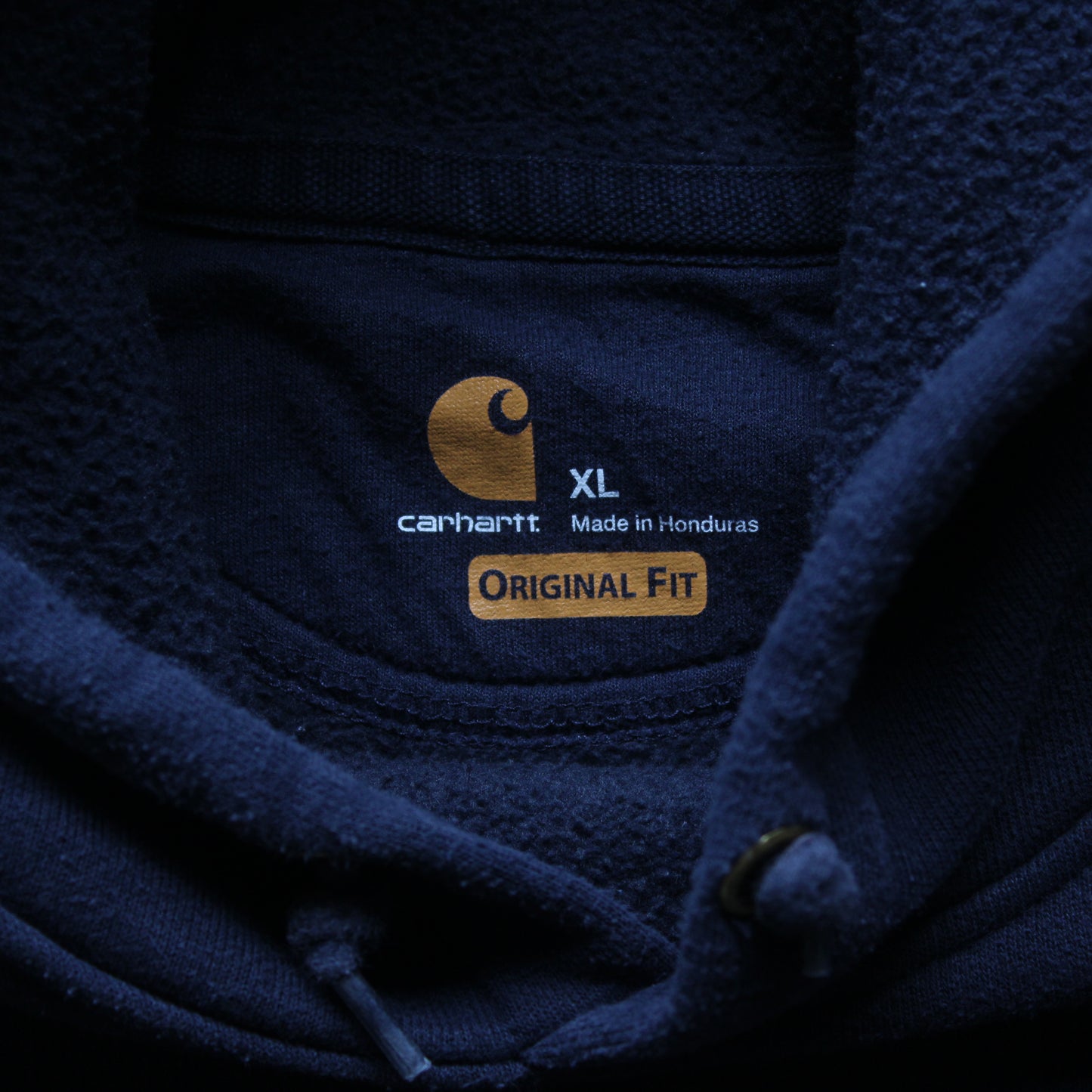 Vintage 2000s Carhartt Spellout Hoodie - XL