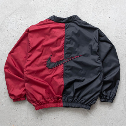 Nike Big Swoosh Split Colour Windbreaker Jacket – 90s (XL)