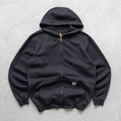Carhartt Logo Patch Zip-Up Hoodie - 2000s (M)