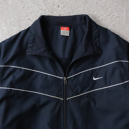 Vintage 2000s Nike Mini Swoosh Windbreaker Jacket - XL - AL Vintage