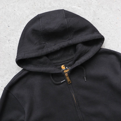 Carhartt Logo Patch Zip-Up Hoodie - 2000s (M)