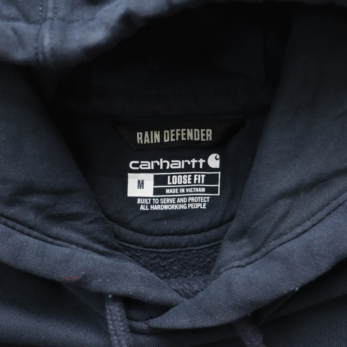 Carhartt Logo Patch Hoodie – 2000s (M)
