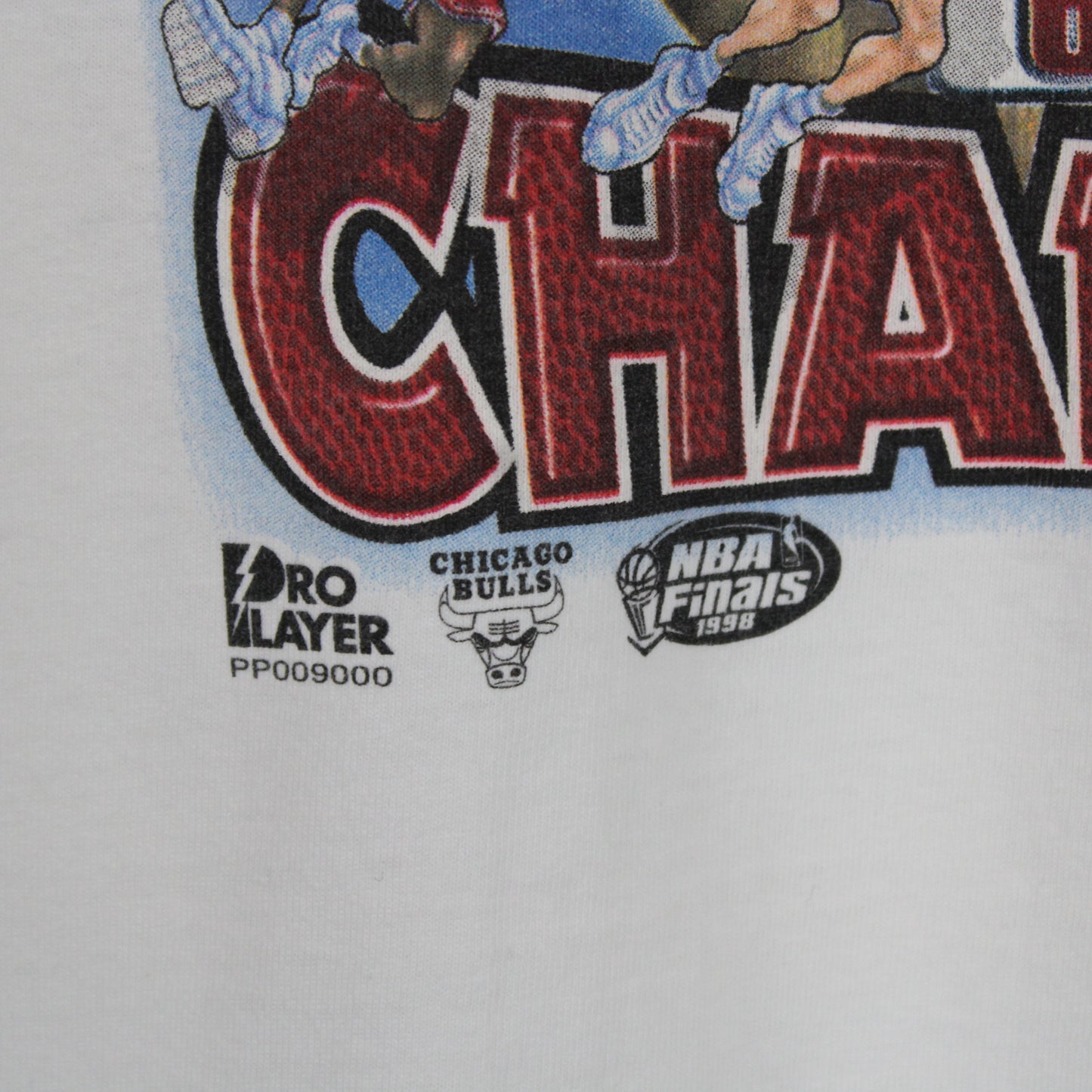 Vintage 1998 Chicago Bulls NBA Champions Tee - L