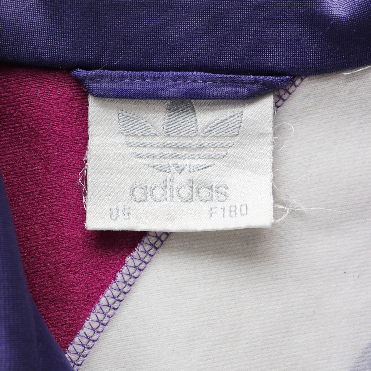 Adidas Big Logo Colour Block Track Jacket – 90s (L)