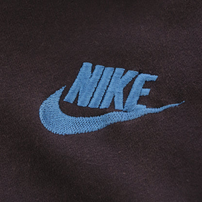 Vintage 90s Nike Big Swoosh Varsity Jacket - L