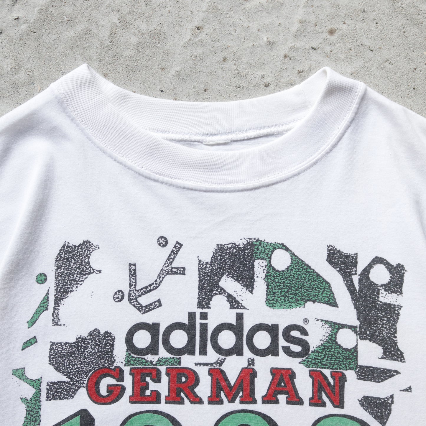 Vintage 1993 Adidas German Soccer Tour Tee - L