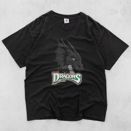 Vintage 90s Dayton Dragons Minor League Baseball Tee - XL