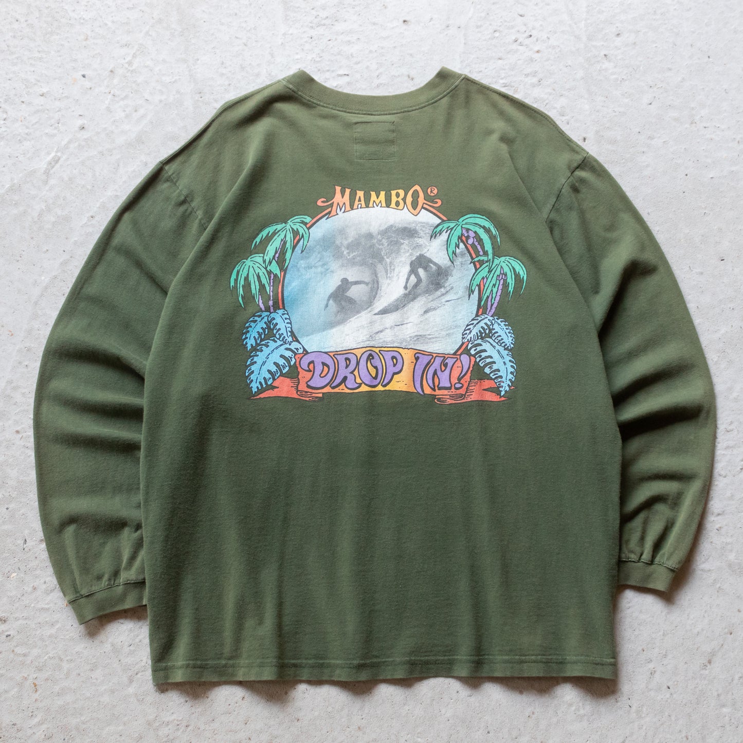 Vintage 1992 Mambo Drop In Longsleeve Tee - M