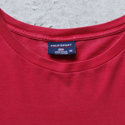 Vintage 90s Polo Sport Ralph Lauren Tee - XL