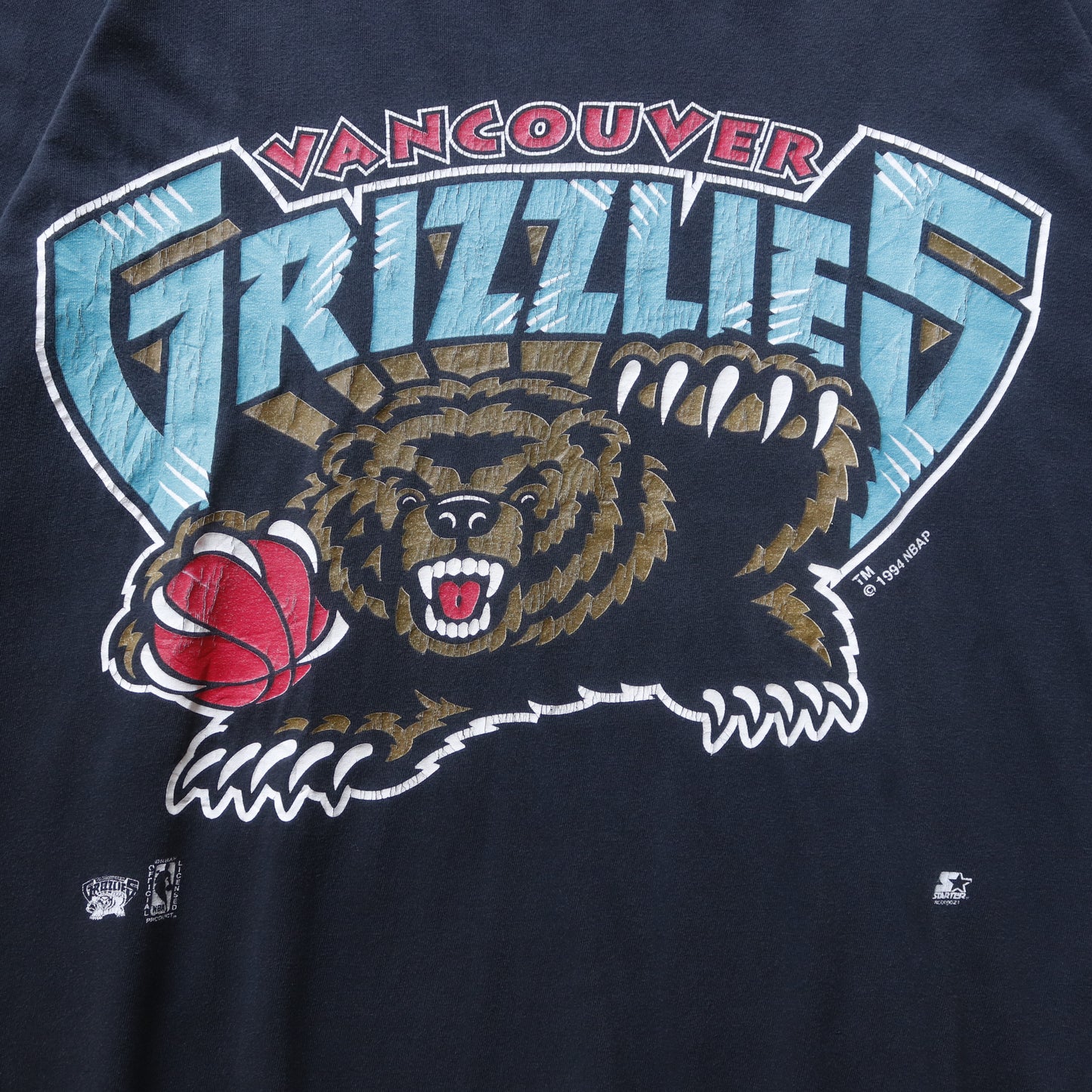 Vintage 1994 Vancouver Grizzlies NBA Tee - XL