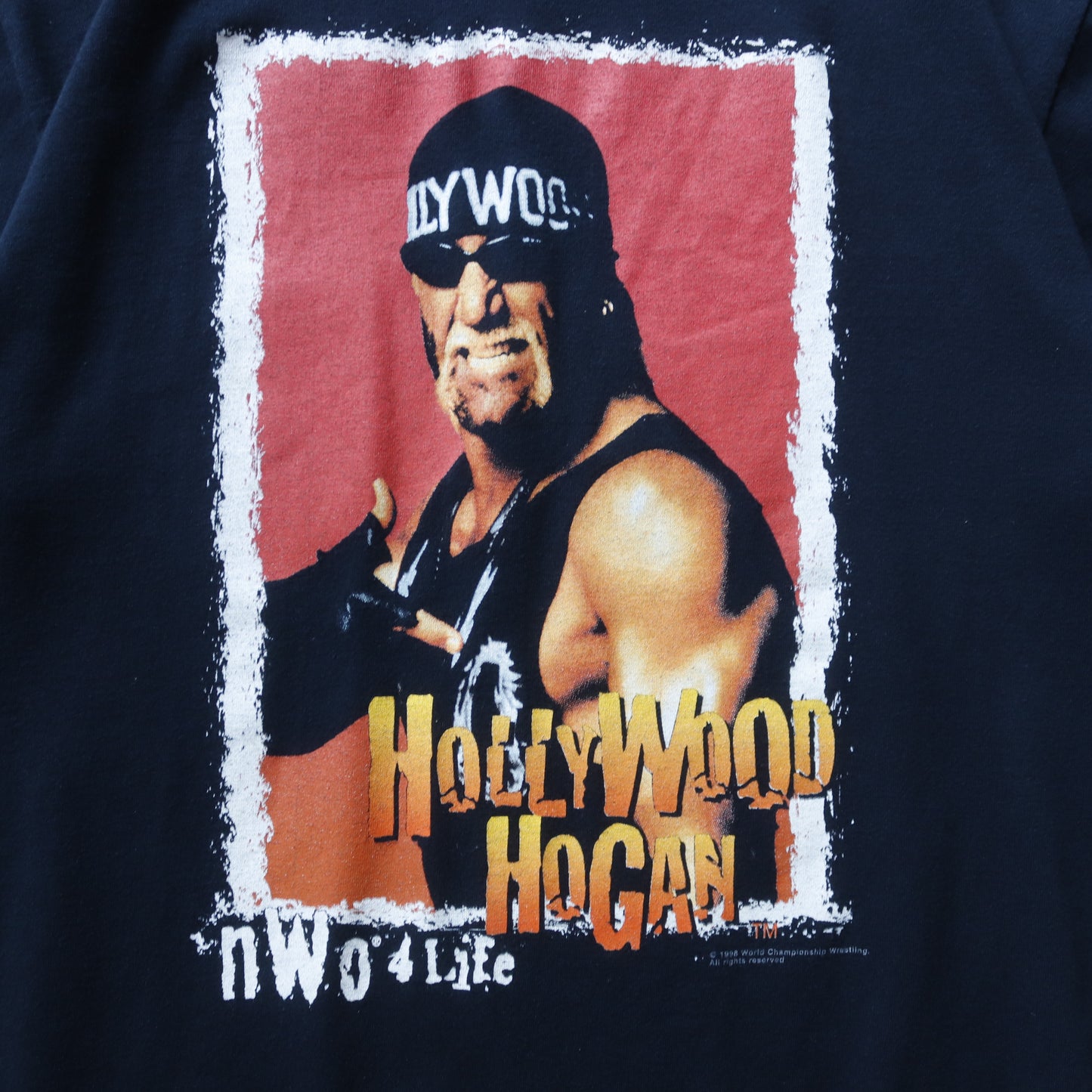 Vintage 1998 Hollywood Hulk Hogan WCW Tee - M