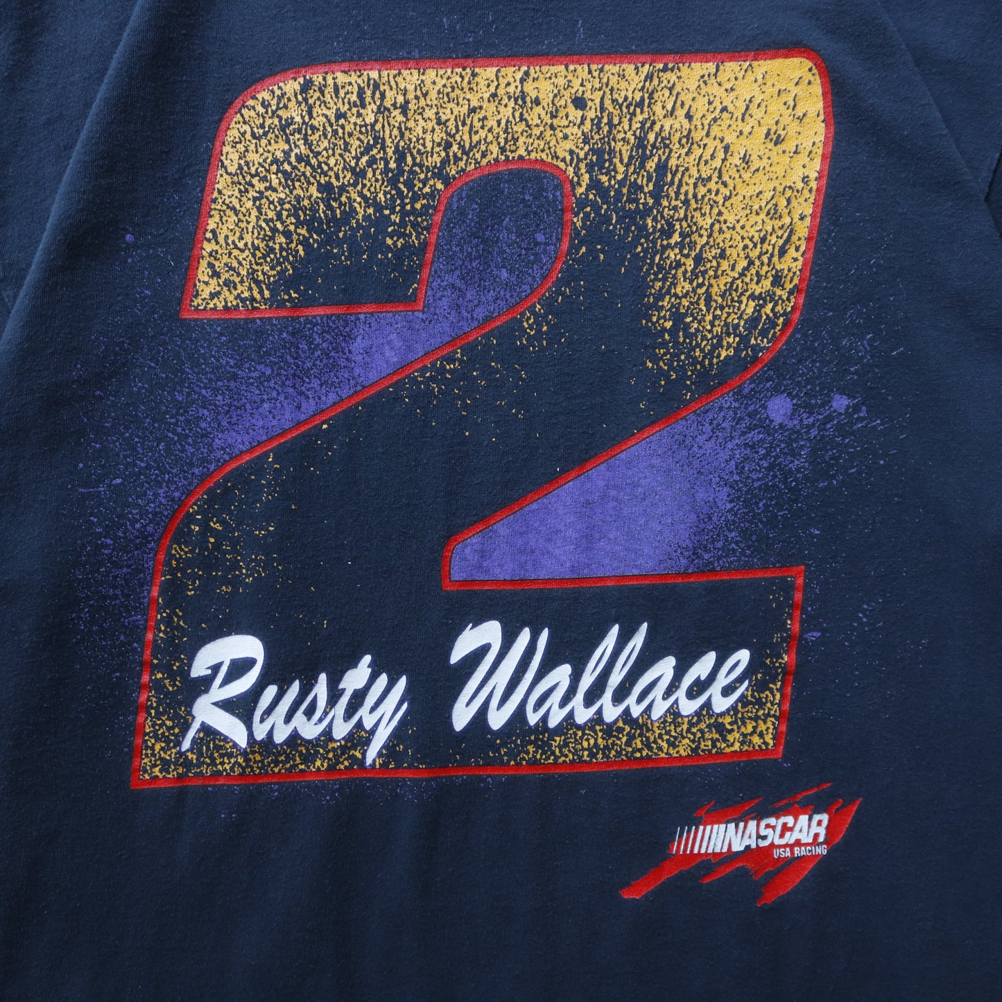 Vintage 1996 Rusty Wallace NASCAR Tee - XL