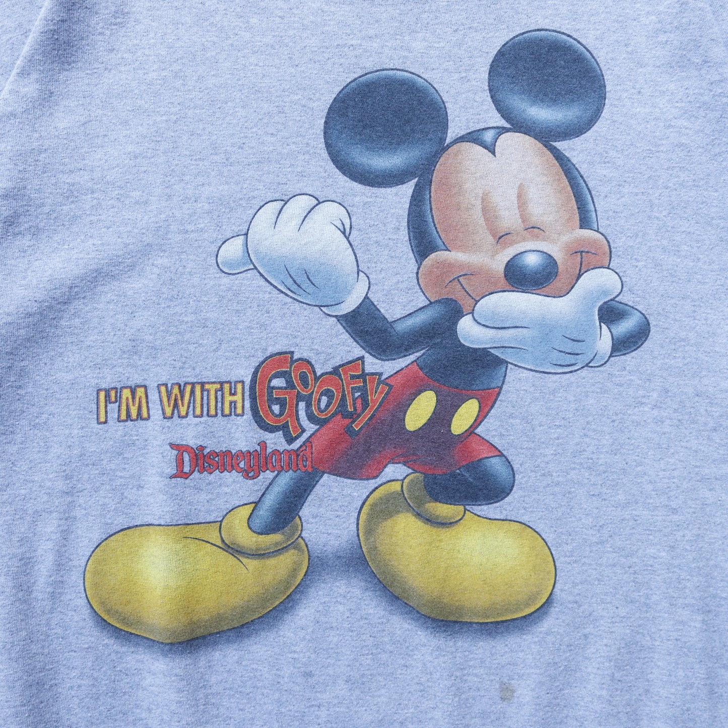 Vintage 90s Mickey Mouse Disneyland Tee - L