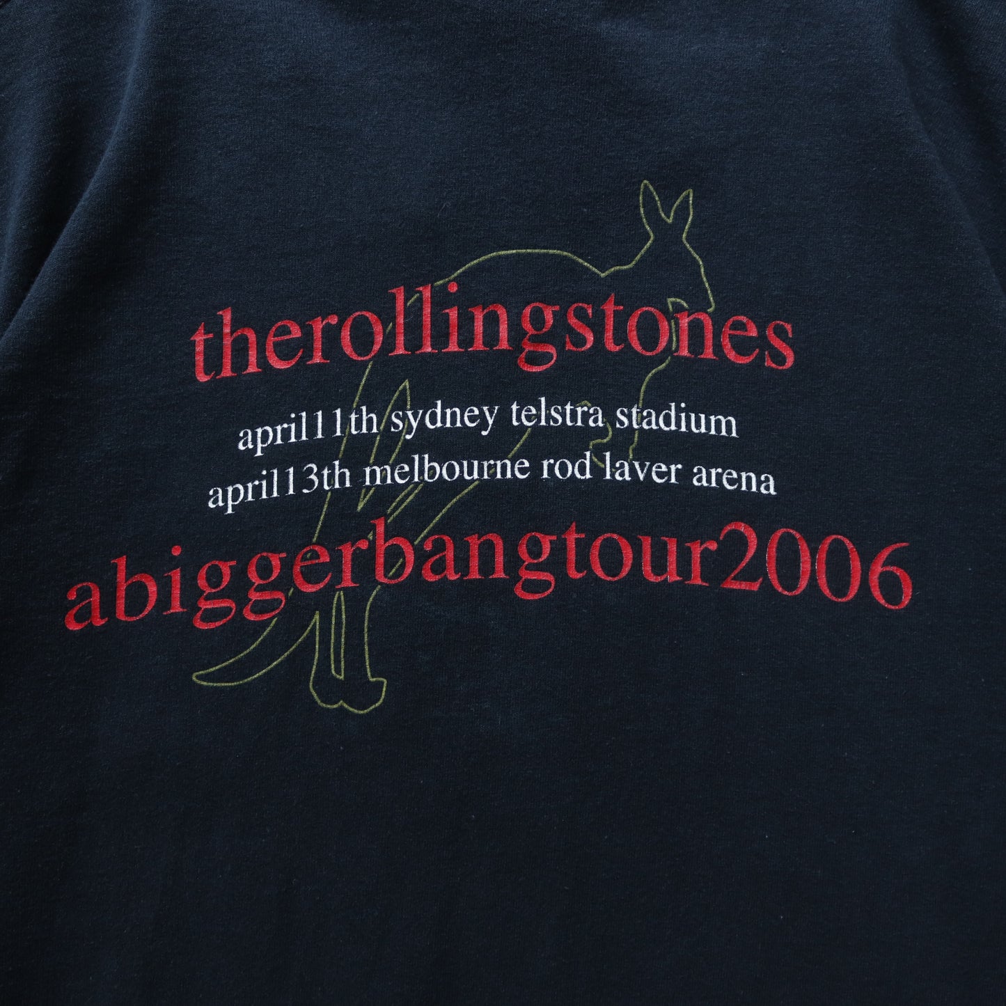 Vintage 2006 Rolling Stones Bigger Bang Tour Tee - L