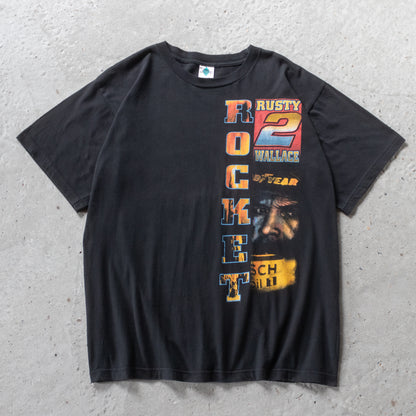 Vintage 1996 Rusty 'Rocket' Wallace NASCAR Tee - L