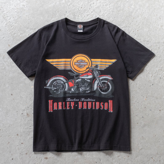 Vintage 90s Harley Davidson Motorcycles Tee - L