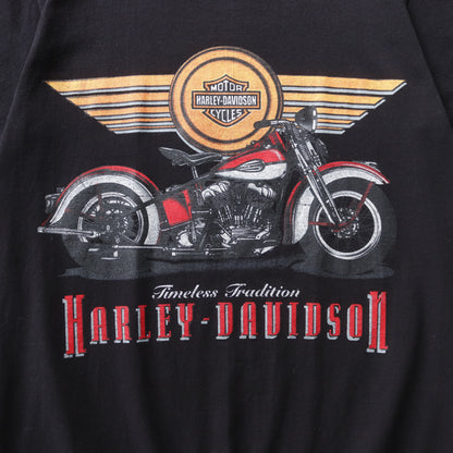 Vintage 90s Harley Davidson Motorcycles Tee - L