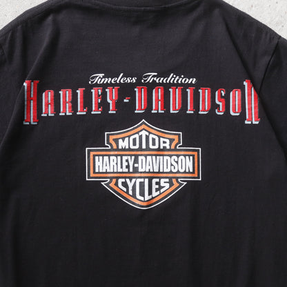 Vintage 90s Harley Davidson Motorcycles Tee - L