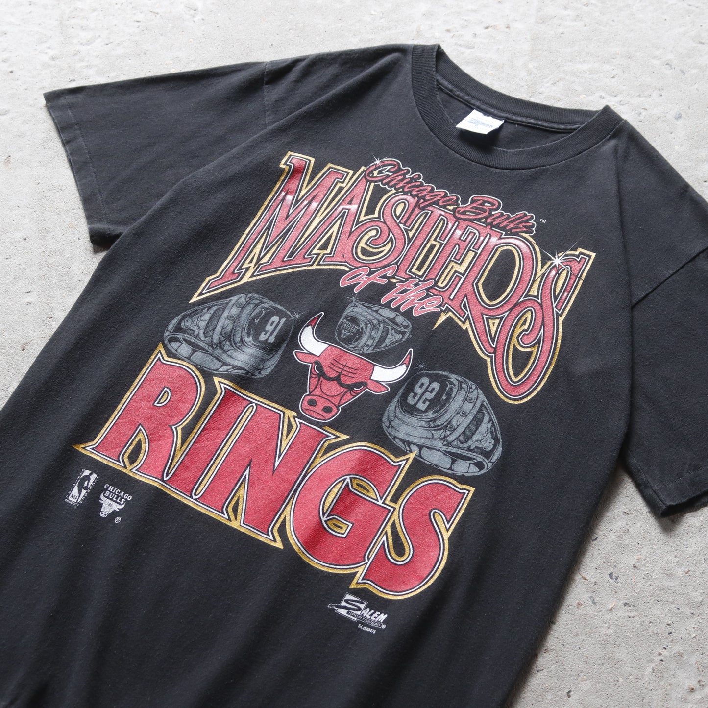 Vintage 1992 Chicago Bulls NBA Champions Tee - M