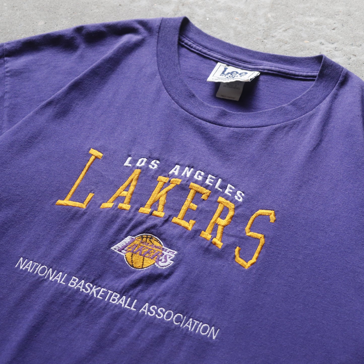 Vintage 90s LA Lakers NBA Tee - XL