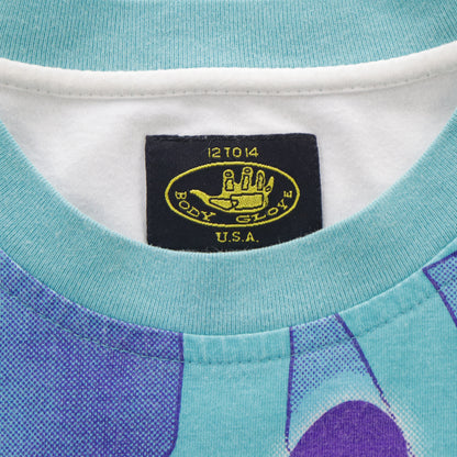 Vintage 80s Body Glove All Over Print Tee - S