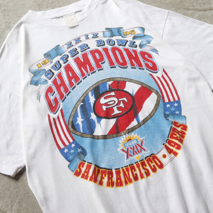 Vintage 1995 San Francisco 49ers NFL Champions Tee - XL