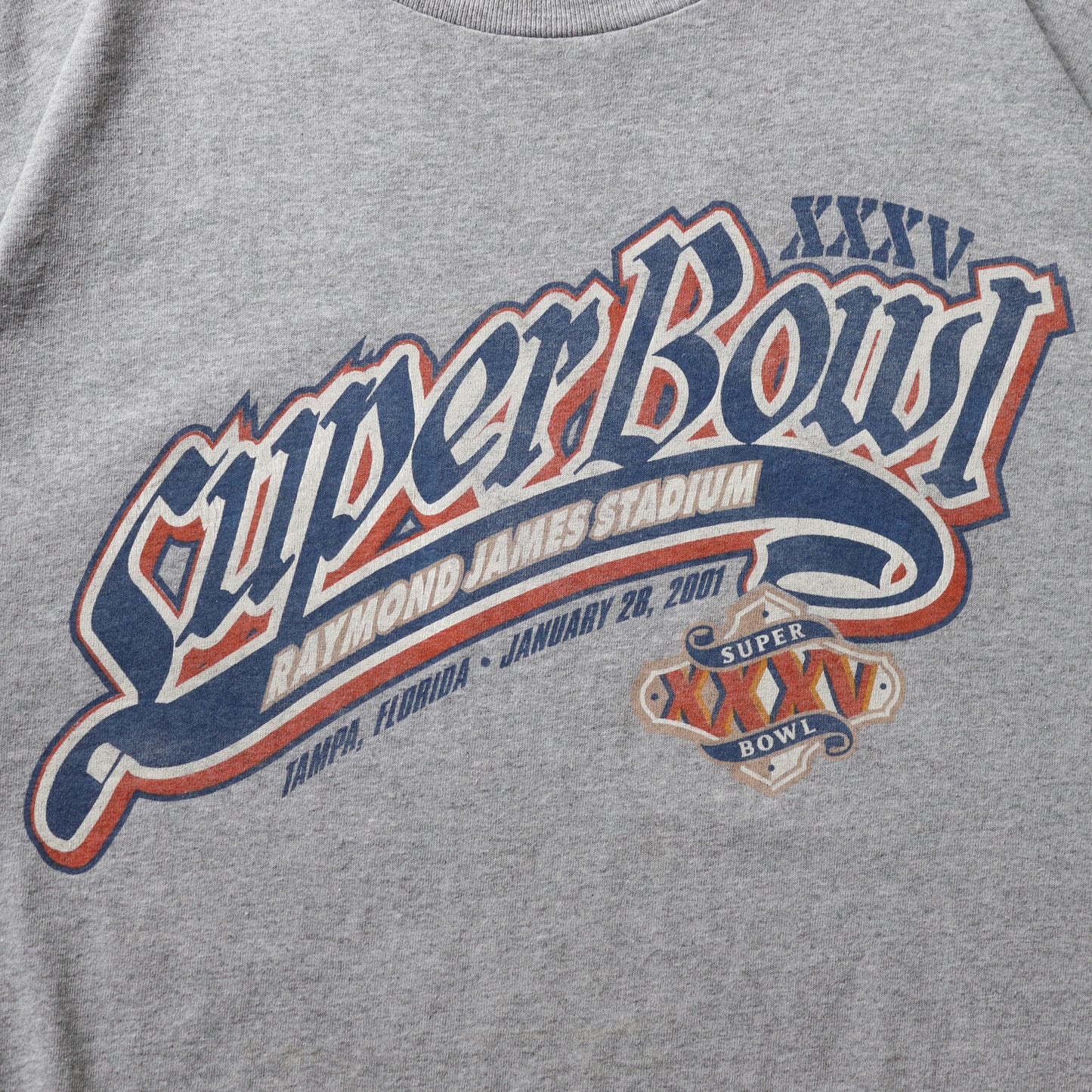 Vintage 2001 Super Bowl XXXV NFL Tee - XL