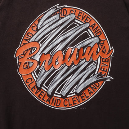 Vintage 1991 Cleveland Browns NFL Tee - XXL