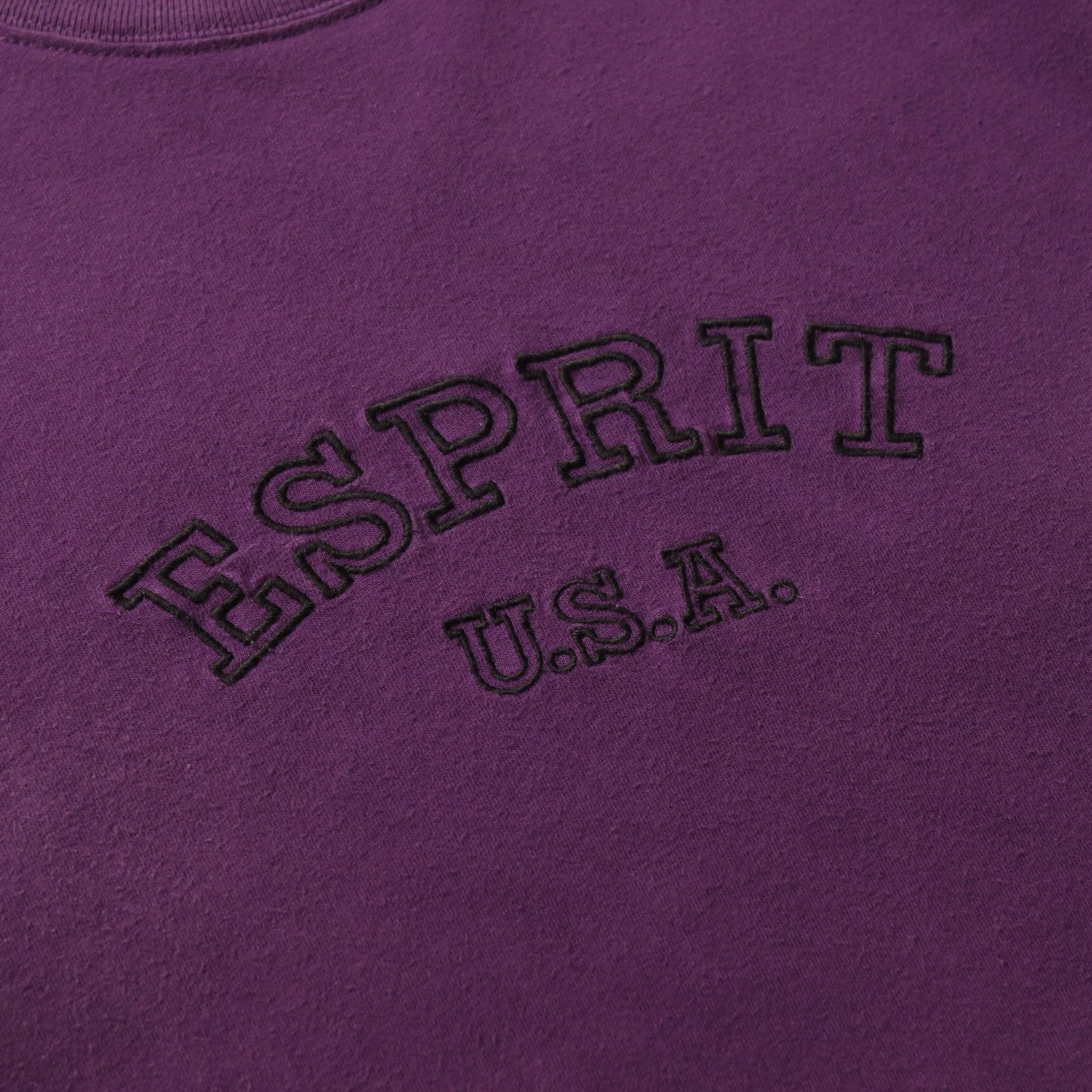 Vintage 90s Esprit USA Embroidered Tee - XL