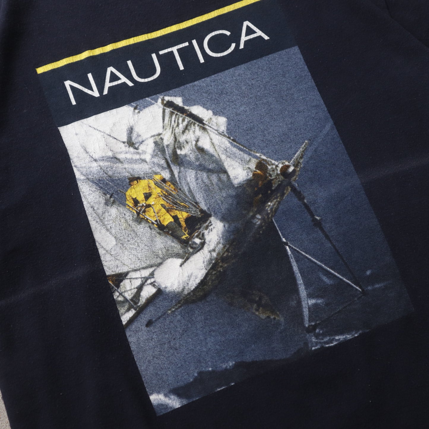 Vintage 2000s Nautica Sailing Tee - L