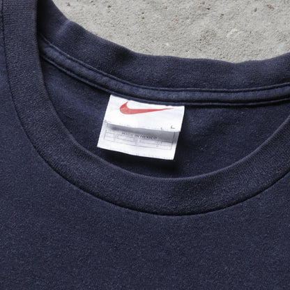 Vintage 90s Nike Mini Swoosh Tee - L