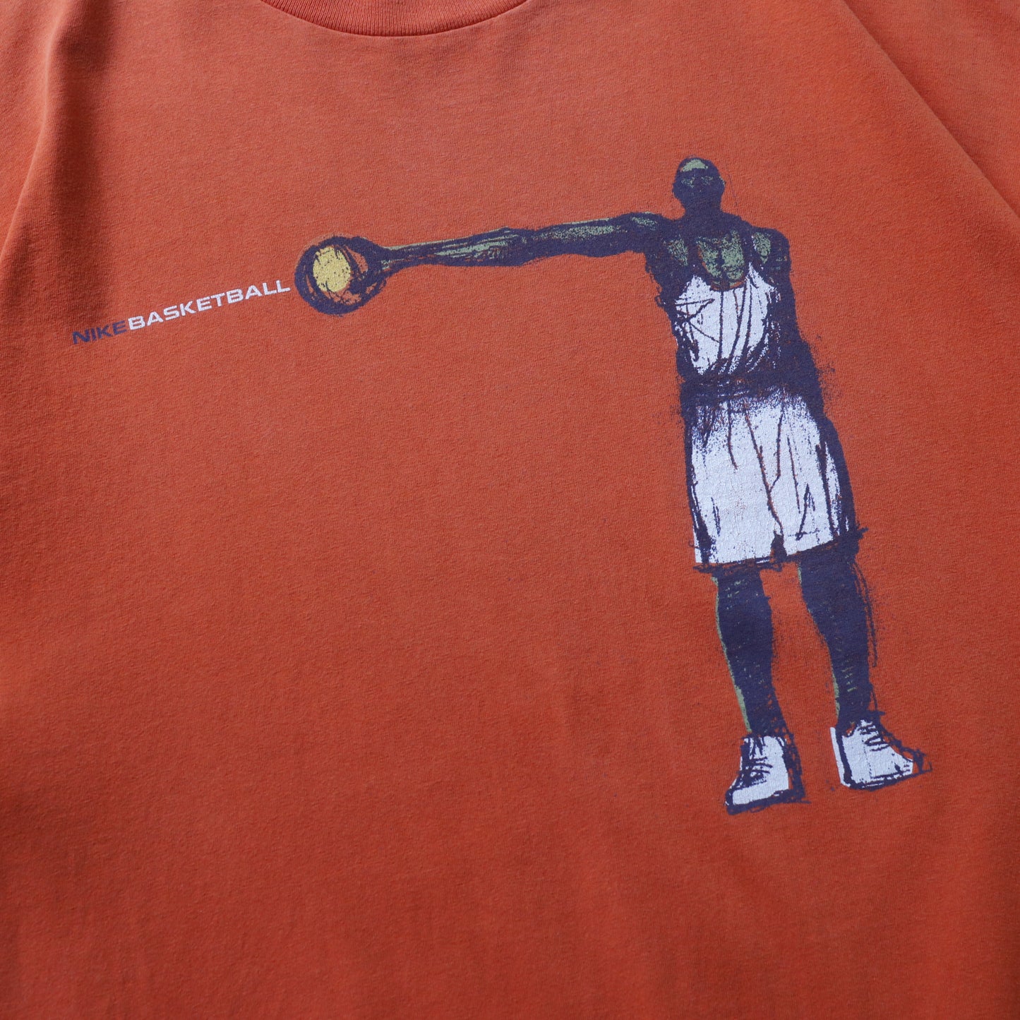 Vintage 90s Nike Basketball Tee - XL