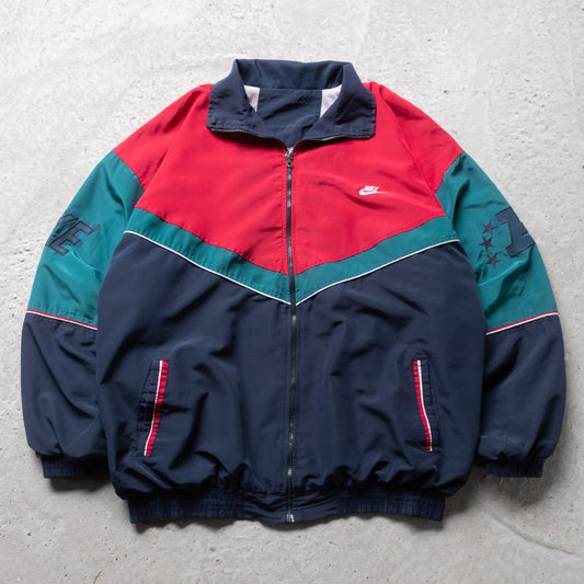 Vintage 90s Nike Colour Block Jacket - XL