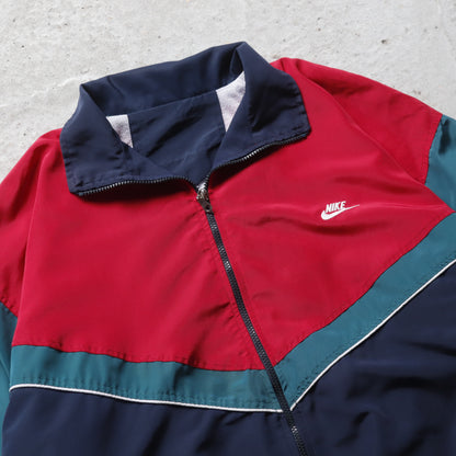 Vintage 90s Nike Colour Block Jacket - XL