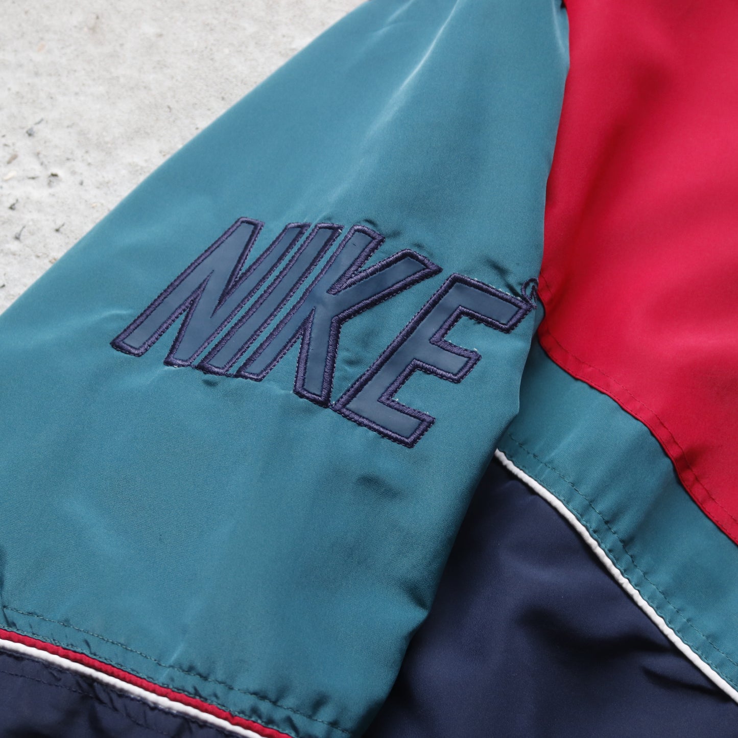 Vintage 90s Nike Colour Block Jacket - XL