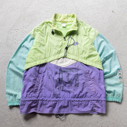 Vintage 80s Nike 1/4 Zip Jacket - L