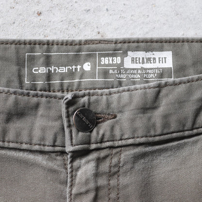 Vintage 2000s Carhartt Double Knee Carpenter Pants - 36x30