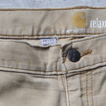 Vintage 2000s Carhartt Double Knee Carpenter Pants - 38x34