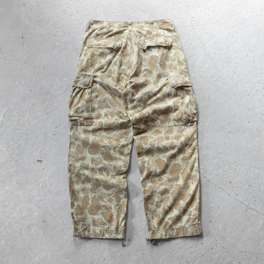 Vintage 2000s Carhartt Duck Camo Cargo Pants - 34x32