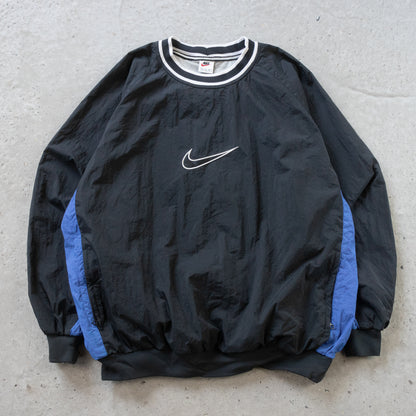 Vintage 90s Nike Swoosh Pullover Jacket - XL