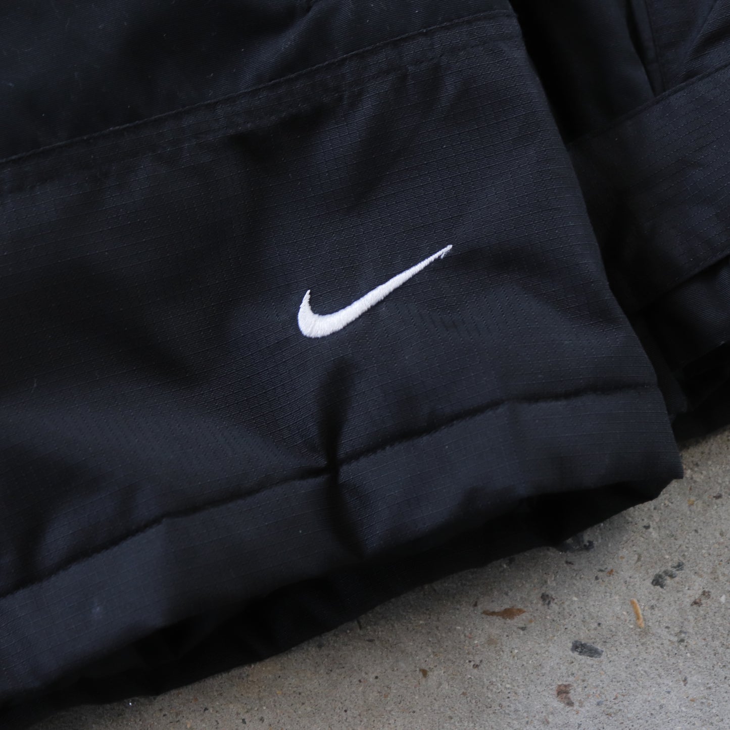 Vintage 90s Nike Mini Swoosh Quilted Jacket - M