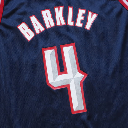 Vintage 90s Charles Barkley Houston Rockets Champion NBA Jersey - XL