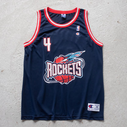 Vintage 90s Charles Barkley Houston Rockets Champion NBA Jersey - XL