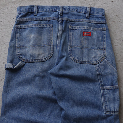 Vintage Dickies Denim Carpenter Pants - 34x34