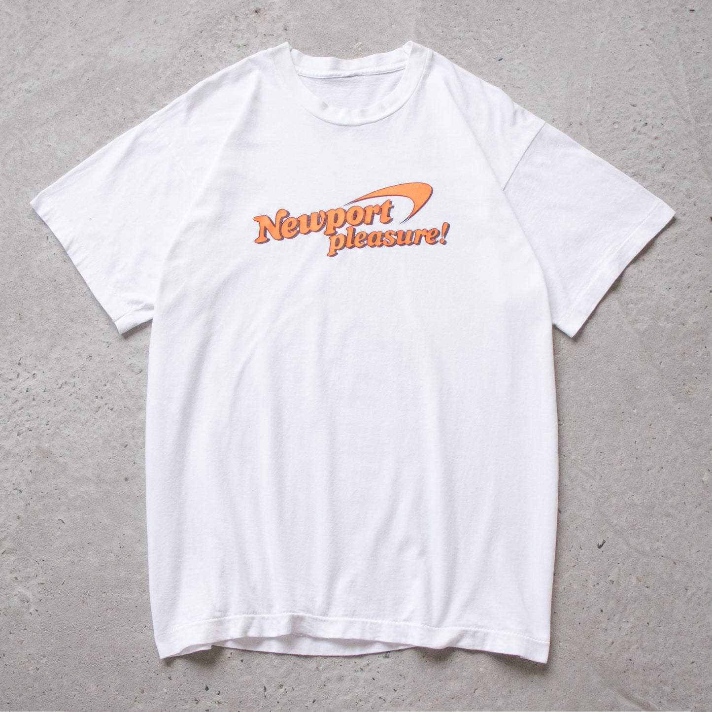 Vintage 80s Newport Pleasure Cigarettes Tee - L