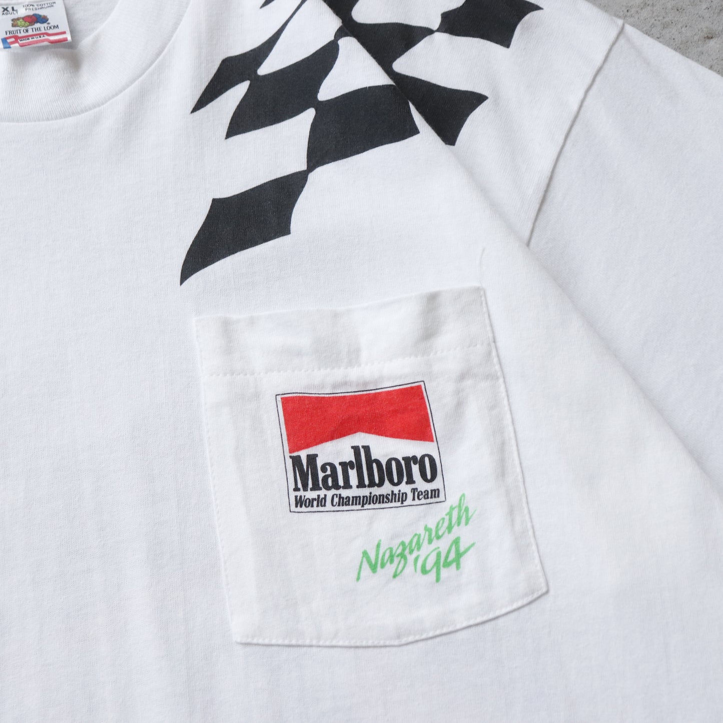 Vintage 1994 Marlboro Cigarettes Formula 1 Racing Tee - XL