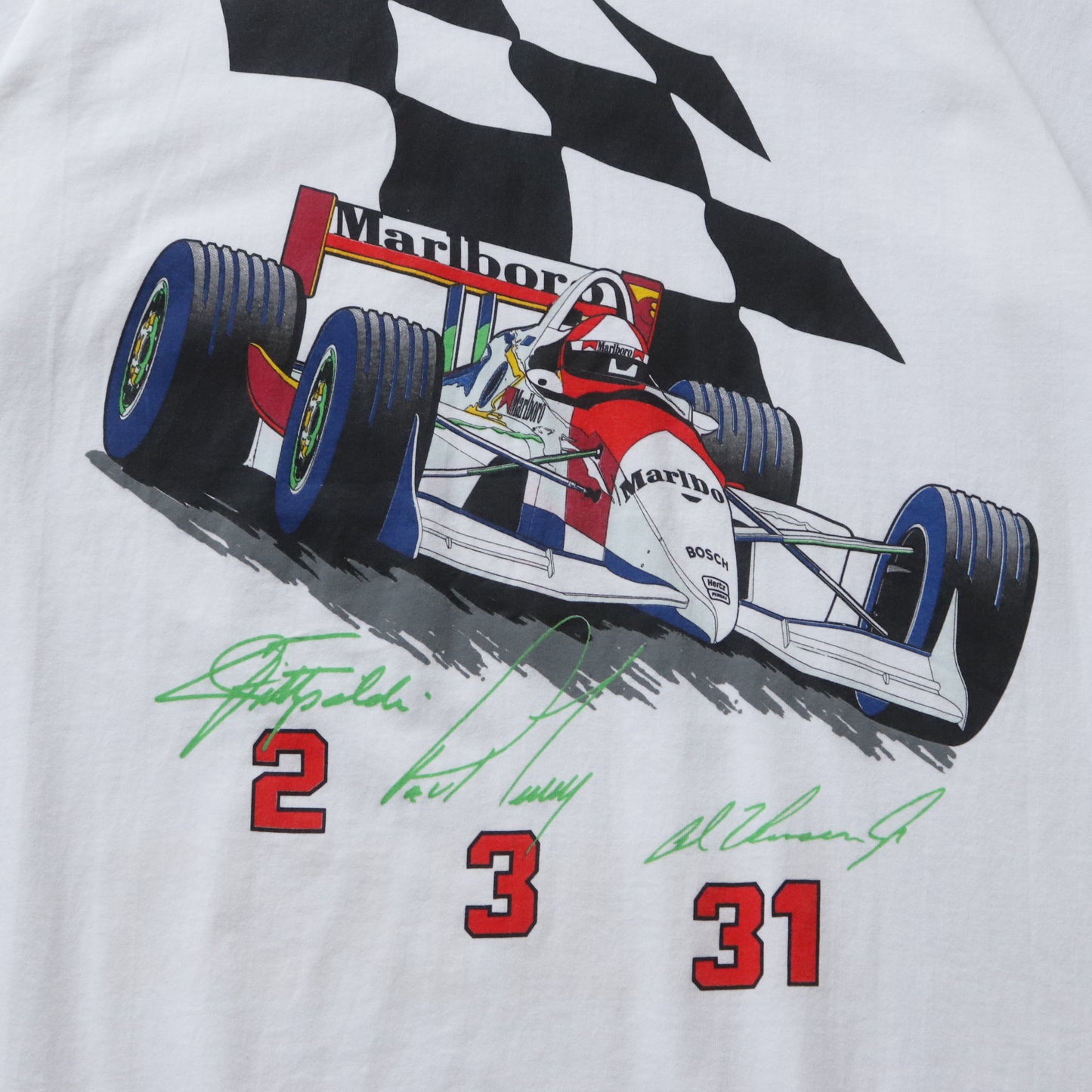 Vintage 1994 Marlboro Cigarettes Formula 1 Racing Tee - XL