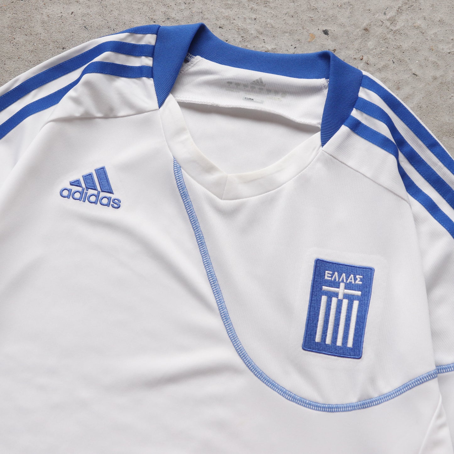 Greece 2010/11 Home Adidas Jersey - M